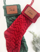 Load image into Gallery viewer, Leather Patch Stocking