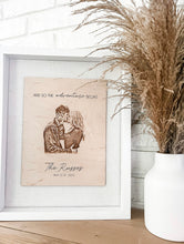 Load image into Gallery viewer, Custom Engraved Portrait Shadow Box