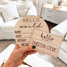 Load image into Gallery viewer, Baby Announcement Set