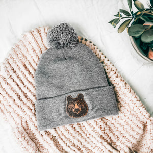 Mama Bear Knit Beanie